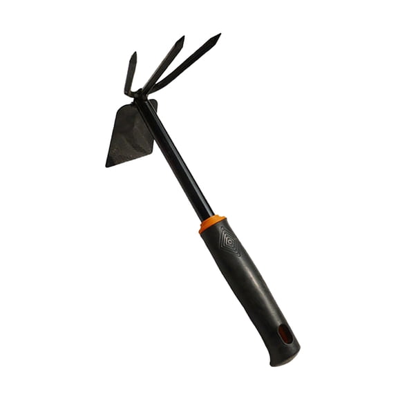 4PCS Garden Tools Kit Digging Weeding Planting Household Gardening Tools Set with Ergonomic Handles Includes Hand Trowel Transplanter Cultivator and Fork