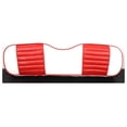 thumbnail image 1 of 4PCS Golf Cart Seat Cover Red Pleated for EZGO TXT 2014+, Valor, Front Rear Seat, 1 of 9