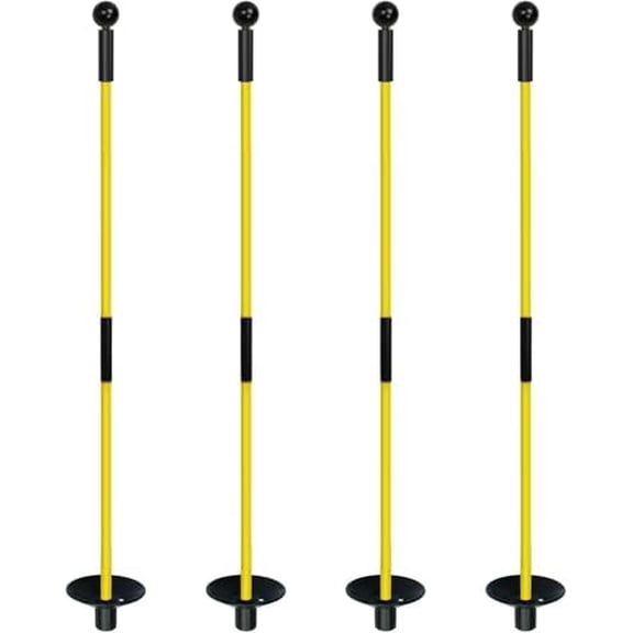 4PCS Golf Flagstick - Portable Design, Practice Putting Green Flag Stick for Yard - Golf Pole Pin Flagpole$$Sport & Recreation Other