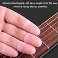 thumbnail image 1 of 4PCS Guitar Fingertip Protectors Silicone Finger Guards For Guitar Accessories, 1 of 8