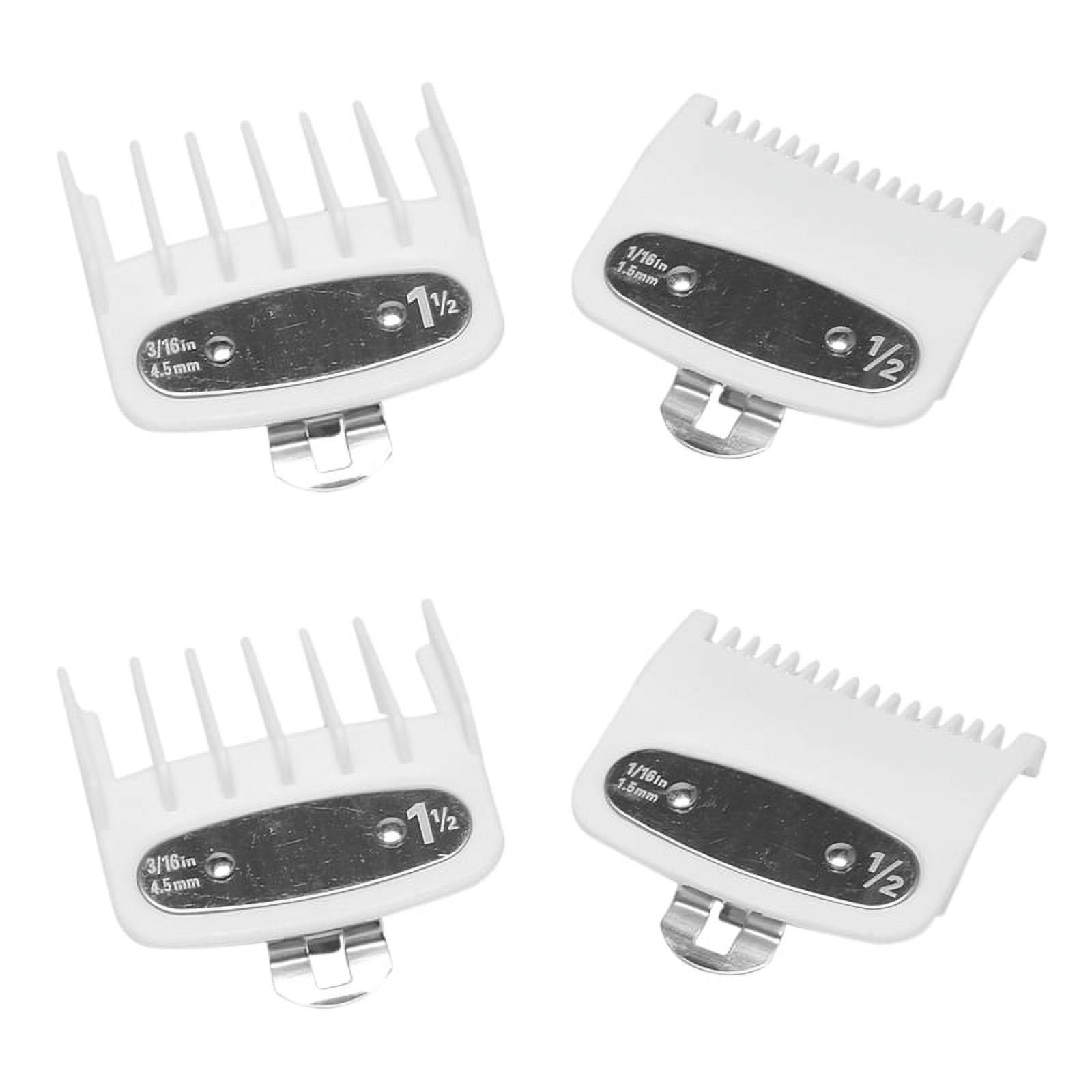 4PCS Hair Combs Guide Kit Hair Trimmer Guards Attachments 1.5MM/4.5MM