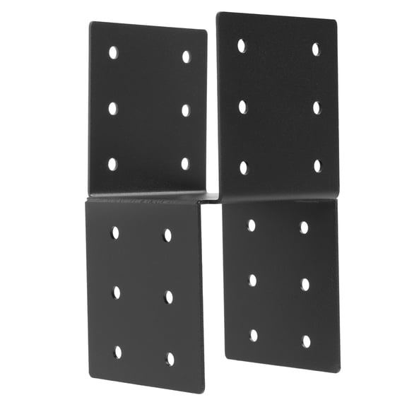 4PCS Heavy-Duty Post Pergola Brackets Kit with Screws For Wood Posts to Decks