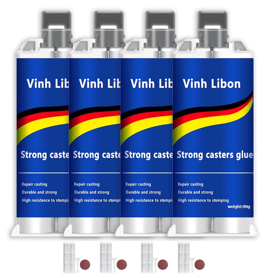 4PCS High Temperature Resistant Casting Glue Set - Strong Waterproof Welding Glue For Stainless Steel, Fuel, Iron Leakage Repair - Anti-Clogging & Electrically Safe