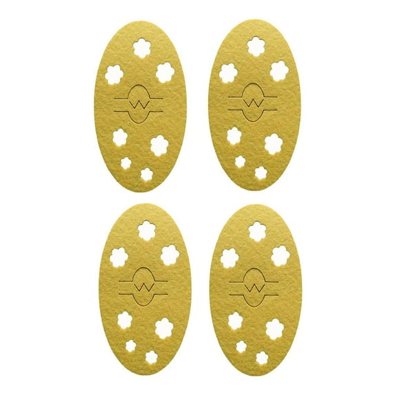 4PCS Household Tableware Organizer Table Decorations Easter Eggs Cutlery Bag Easter Knife Fork Holder Easter Rabbit EGGS(YELLOW)