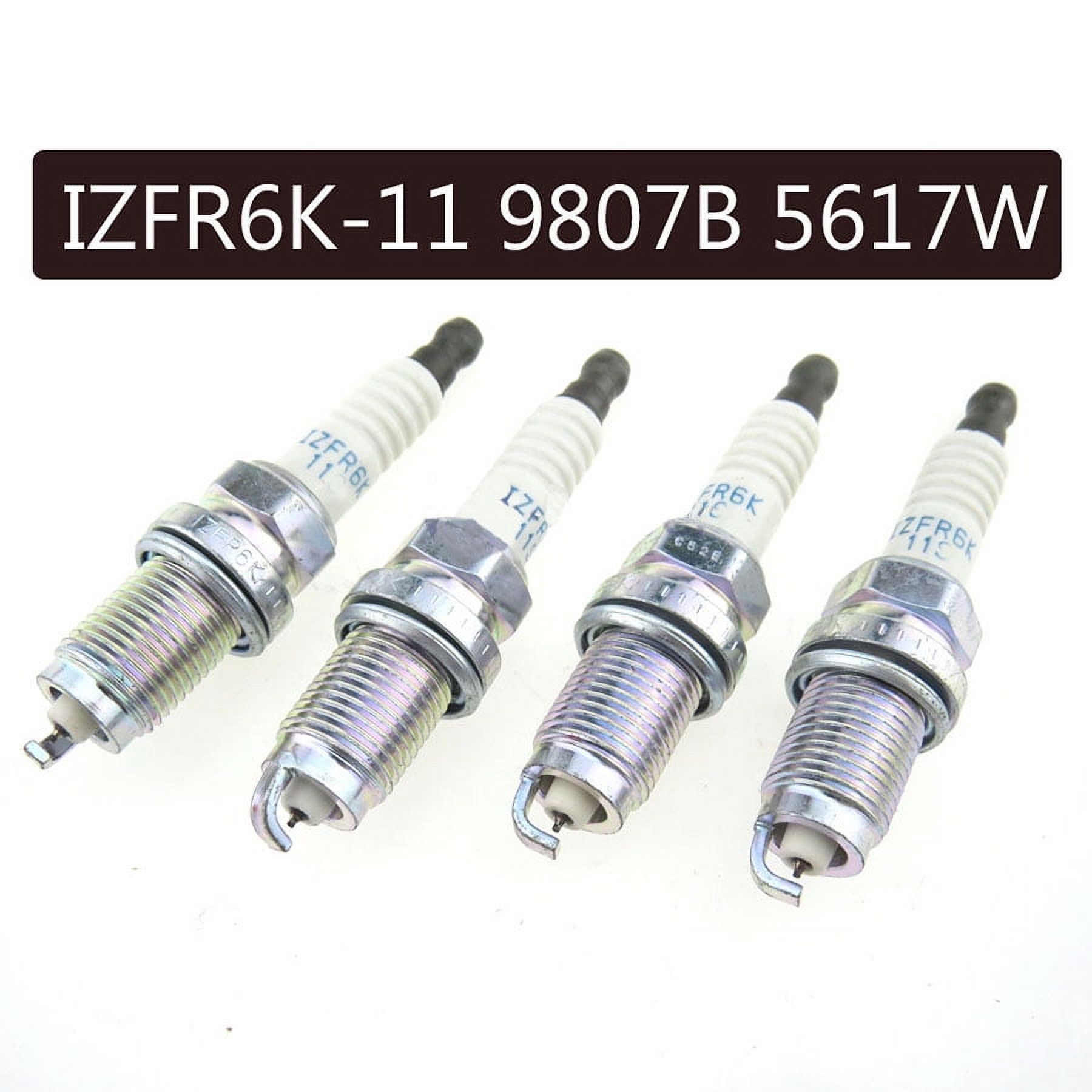 4PCS IZFR6K11 6994 IZFR6K11 Iridium Spark Plug For Honda Accord CRV