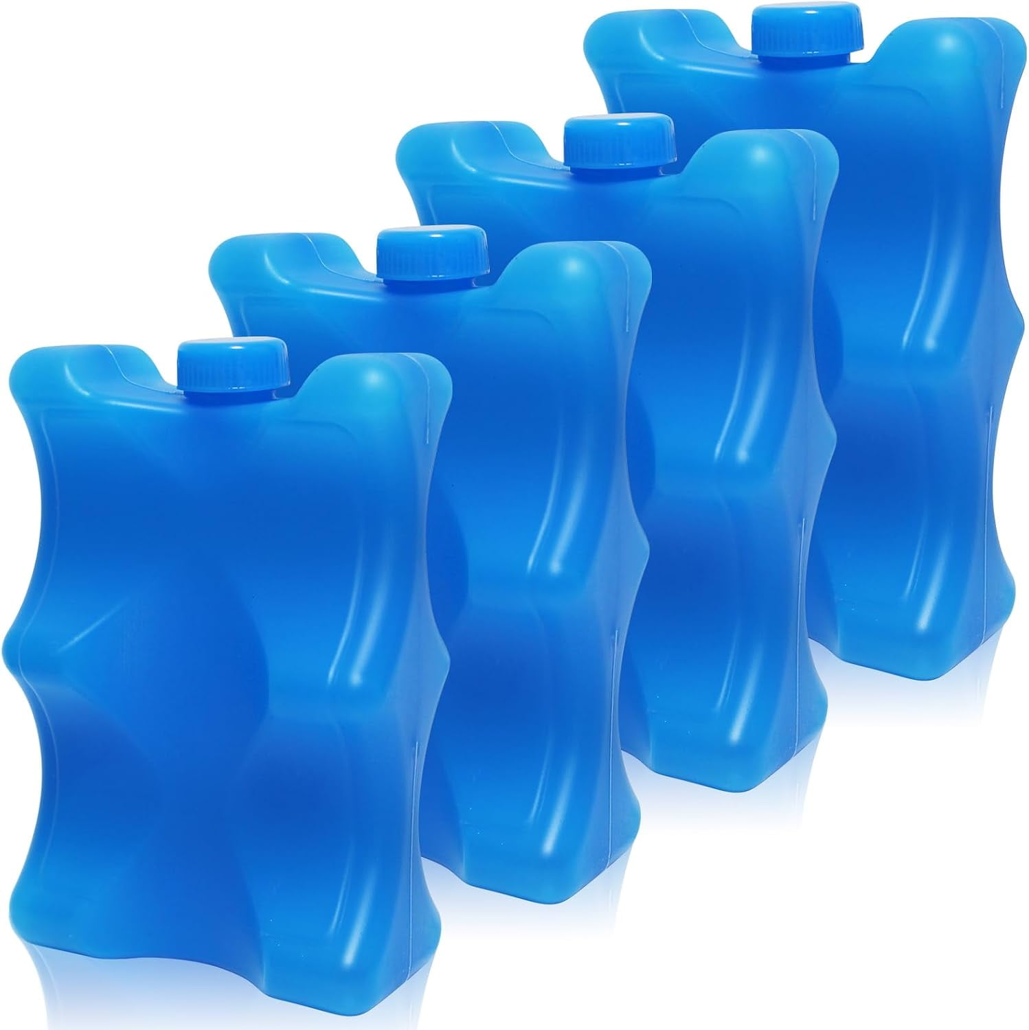 4PCS Ice Packs for Lunch Boxes, Breastmilk Bottle Storage, Insulated ...