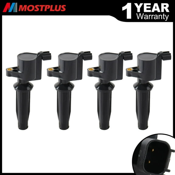 4PCS Ignition Coils For Ford Escape Fiesta Focus Mazda 3 Mercury Mariner Fits select: 2010-2013 FORD TRANSIT CONNECT, 2008 MAZDA TRIBUTE