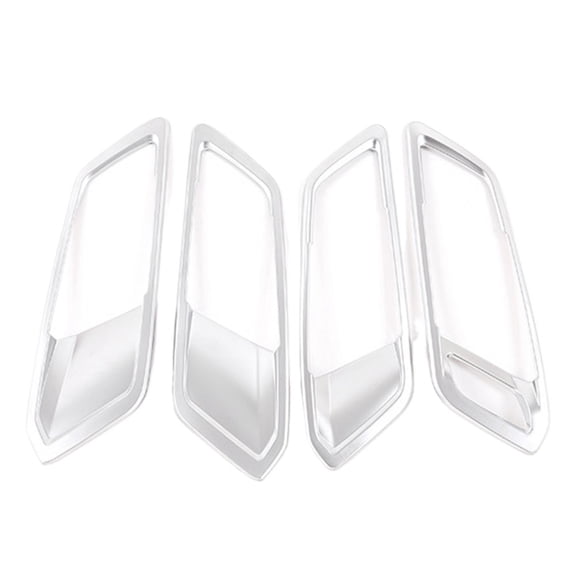 4PCS Interior Door Handle Trim Sticker For BMW 3 Series G20 G28 2019-2021 Inner Door Handle Wrist Chrome Plating