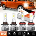thumbnail image 1 of 4PCS LED Headlight Bulbs 9005 H11 For Mercury Sable 2008-2009 High Low Beam Bulbs 6000K, 1 of 8