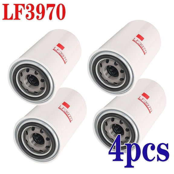 4PCS LF3970 Lube Filter/Oil Filter For Cummins QSB ISB engines 3937736 5404947