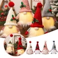 thumbnail image 1 of 4PCS Lighted Christmas 11 Inch Plush Decor, Battery Operated LED with Glowing Light, Swedish Tomte Elf for Holiday Table Party Decorations, 1 of 8