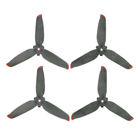 4PCS Low Noise Propellers Drone Propeller Blades Compatible for DJI FPV Combo Quadcopter Drone Propeller Props Quick Release Carbon Fibre Propeller Replacement Spare Accessories