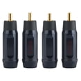 thumbnail image 1 of 4PCS Male Auditory Plugs Soldering Connectors For DIY Speaker Projects And HiFi Systems, 1 of 3