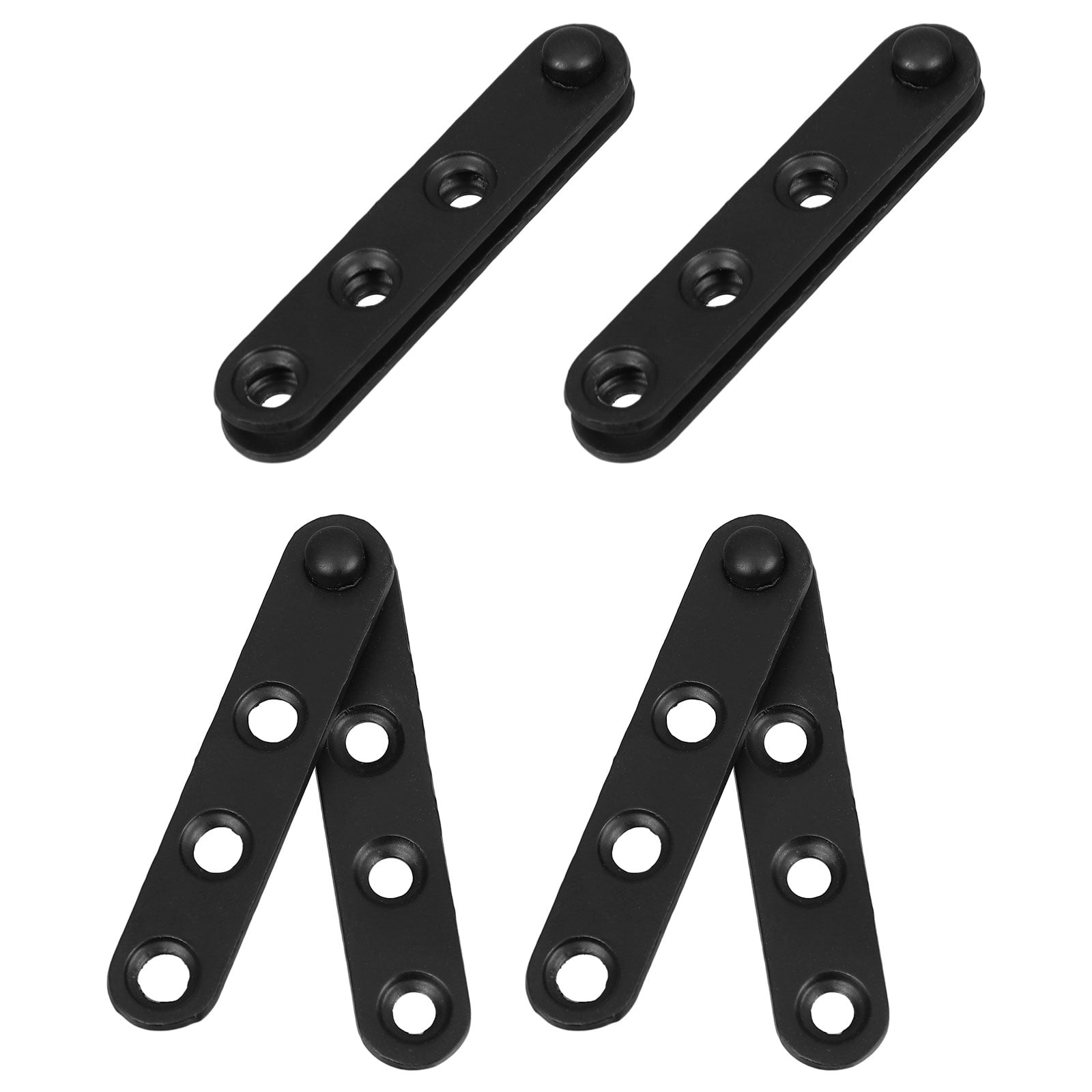 4 Pcs 300x25x4mm Flat Corner Brace Plates Mending Plate