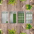 thumbnail image 1 of 4PCS Metal Journal Stencils Stainless Steel Diary Frame Cutting Dies Stencils for DIY Scrapbooking/Photo Album Decorative Embossing Card, 1 of 6