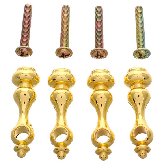 4PCS Metal Post End Cap Indoor Furniture Connector Gallery Spindles Glass Railing Connector Gallery Spindles Railing Spindles