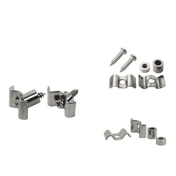 4PCS Metal String Guides String Trees Retainer Guides for Guitar Bass with Screws