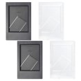 thumbnail image 1 of SOPOTUTU 4Pcs Small Vertical Picture Frames Assorted Colors Reusable Photo Frame Set for Home, 1 of 6