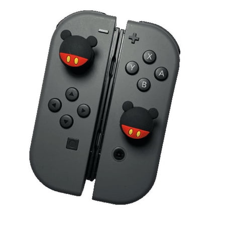 4PCS Mouse Themed Grips Caps for Nintendo Switch or Switch Lite