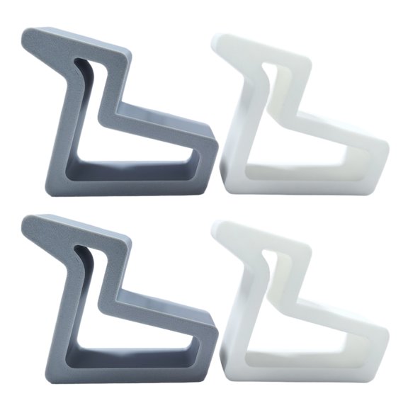 4PCS Multi-Functional Window Door Stopper Wedge, Under Door Mounting, Easy-Open Design for Home & Office, Prevents Accidental Closures, Door Stopper for Door/Window Home Security Accessory
