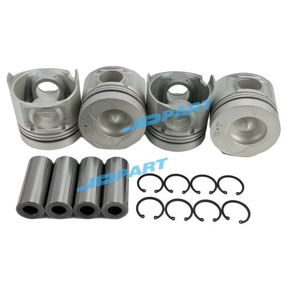 4PCS N04C Piston Kit 13216-0020 For Hino Engine Spare Parts