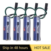 US STOCK 4PCS 3.6V 2400mAh Lithium Non-Rechargeable Battery for Tekcell SB-AA11 Battery