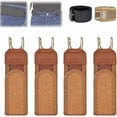 thumbnail image 1 of Surpdew 4PCS No Buckle Belts for Men, Buckleless Elastic Waist Belt with Metal Hook, Invisible Loop Belt for Work, EDC & Fathers Day Gifts for Husband, 1 of 6