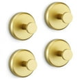 4PCS NoDrill Hooks Shower Hooks Bathroom Glass Door Wall 304 Clothes