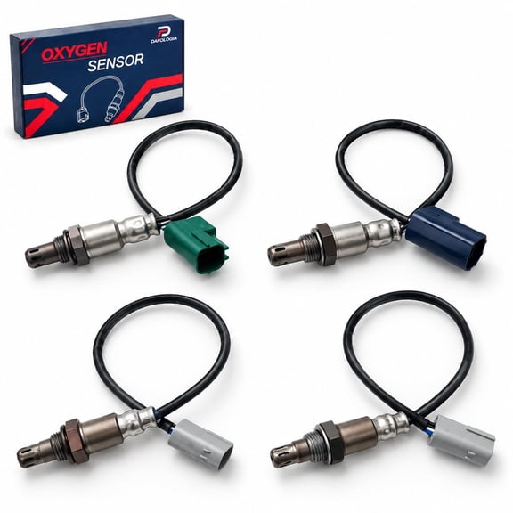4PCS O2 Oxygen Sensor Replacement Compatible with Nissan Frontier Pathfinder Xterra 2007 4.0L V6, Upstream & Downstream O2 Sensor Set Replace 234-9072 234-4297 234-4313