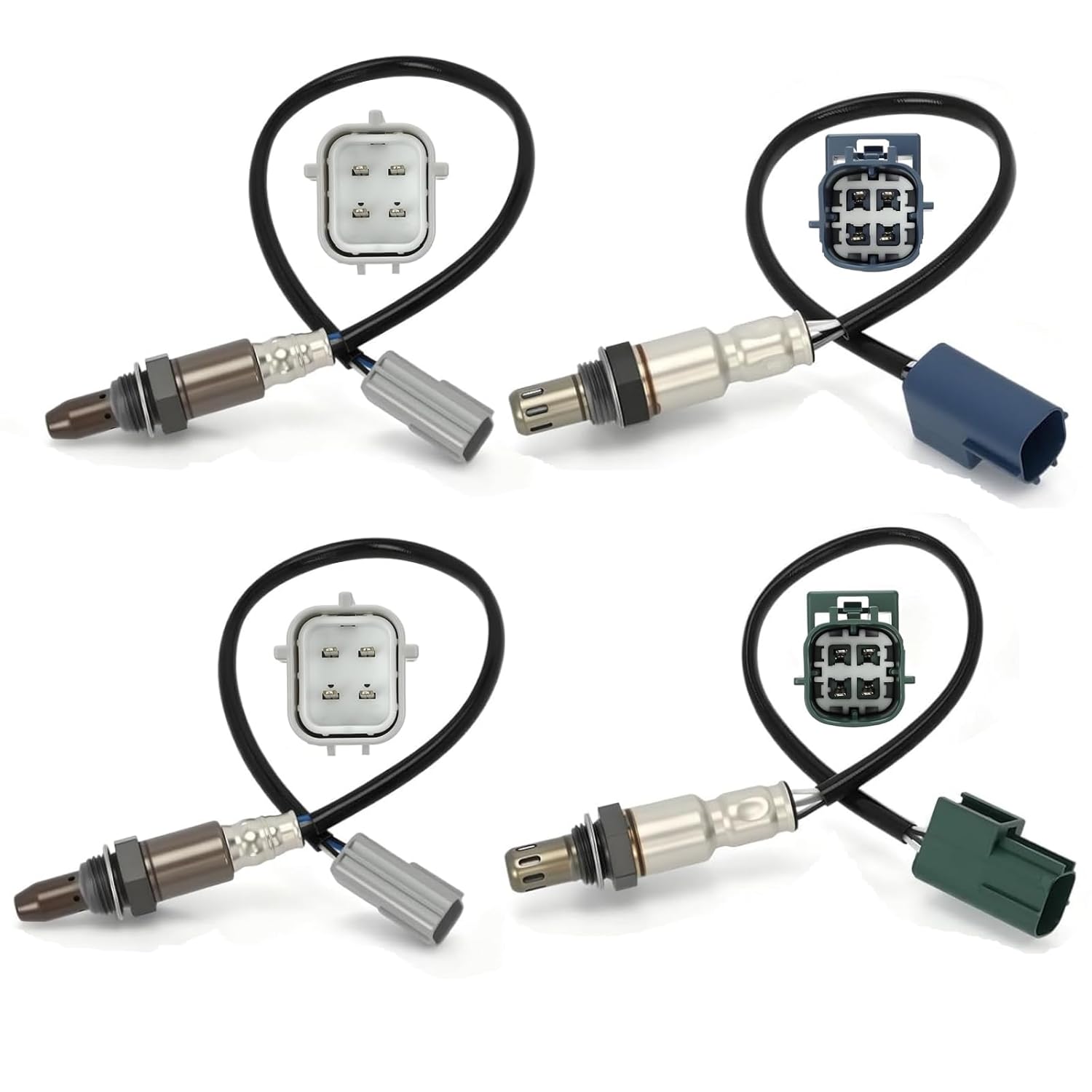 4PCS O2 Oxygen Sensor Set Compatible With Nissan Frontier Pathfinder 4PCS O2 Oxygen Sensor Set Compatible With Nissan Frontier Pathfinder