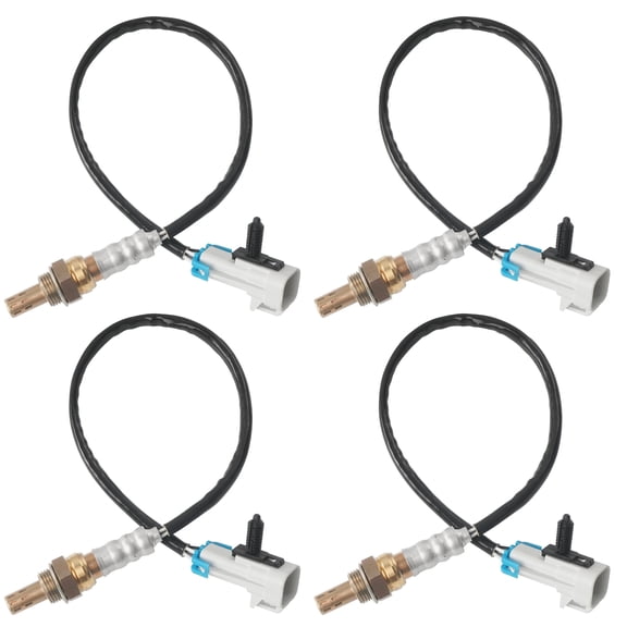 4PCS Oxygen Sensor Upstream Downstream O2 Sensor Compatible with 2003-2005 Chevy Silverado Suburban Avalanche 1500 Tahoe, GMC Yukon Yukon XL Sierra 1500, Cadillac Escalade 5.3L V8 Replace 234-4668