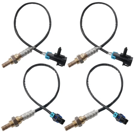 4PCS Oxygen Sensor Upstream Downstream O2 Sensor Compatible with 2006-2007 Chevy Avalanche Silverado Suburban 1500 Tahoe, GMC Yukon Yukon XL Sierra 1500, Cadillac Escalade Replace 234-4018 234-4337