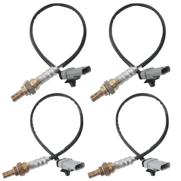 4PCS Oxygen Sensor Upstream Downstream O2 Sensor Compatible with Chevy GMC 4.3 5.3 6.2L 2014-2017 Silverado Sierra 1500, 2015-2018 Suburban Tahoe Yukon XL, Cadillac Escalade Replace 234-4940 234-4974