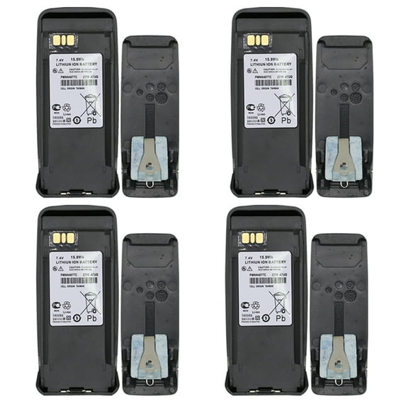 4PCS PMNN4066A Battery For Motorola XPR4380 XPR6100 XPR6300 XPR6350 XPR6380