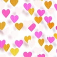 thumbnail image 1 of 4PCS Paper Garland - 52ft Glitter Hanging Streamer Banner,Graduation Mothers Valentines Day Decor Wedding Baby Shower Birthday Backdrop Bunting Lasting Surprise, 1 of 4