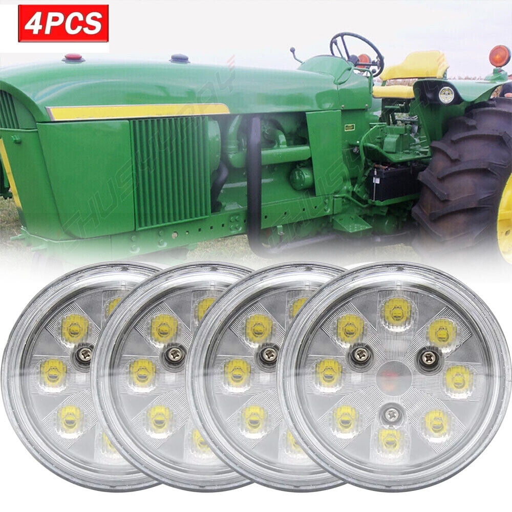4PCS Par36 24W LED Work Lights Headlights AR48723 For John Deere Tractor 2755