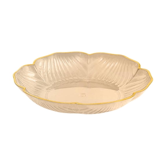 4PCS Plastic Fruit Bowls,Large Plastic Bowl Break Resistant Chip Bowl For Salad, Fruit, Popcorn, Chip And Dip