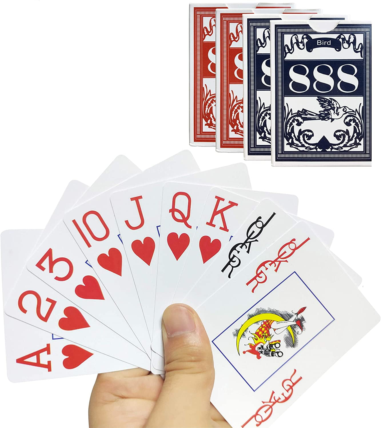 Apostrophe Games Blank Playing Cards to Write On – 180pcs – Fun and Cool  Custom Card Deck with Luxurious Matte Finish for Kids and Adults