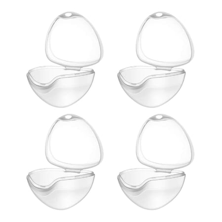 Pacifier Case Holder - Pacifier Case - Pacifier Box for Travel - 4PCS Pacifier Case Pacifier Holder Case Case Pacifier Clip Holder Case Pacifier Container Transparent