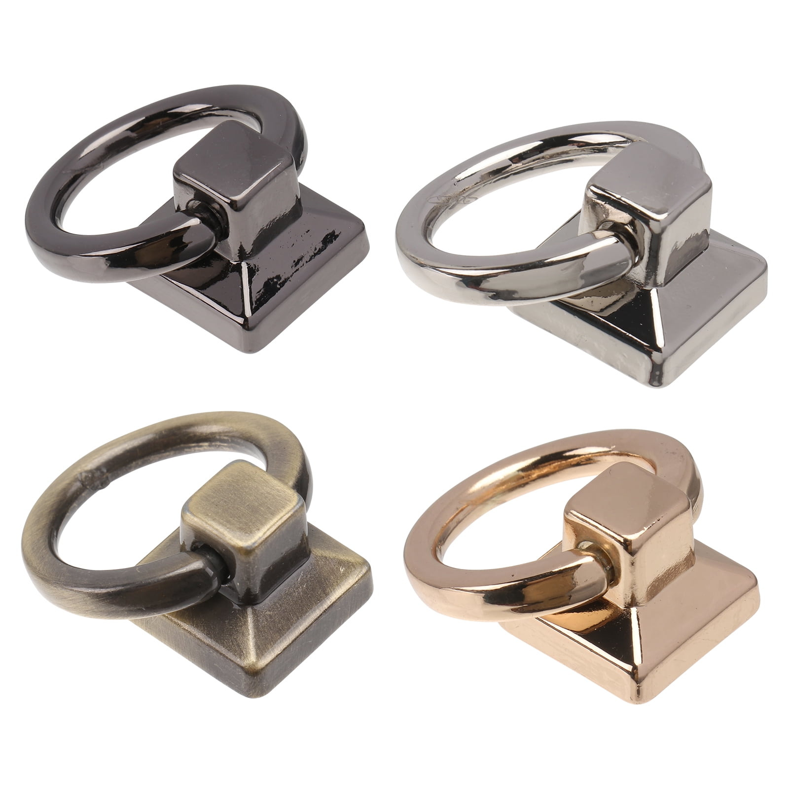 4PCS Purse Clutches Closure Metal Purse Snap Hook Handbag Making Buckle 4pcs-purse-clutches-closure-metal-purse-snap-hook-handbag-making-buckle