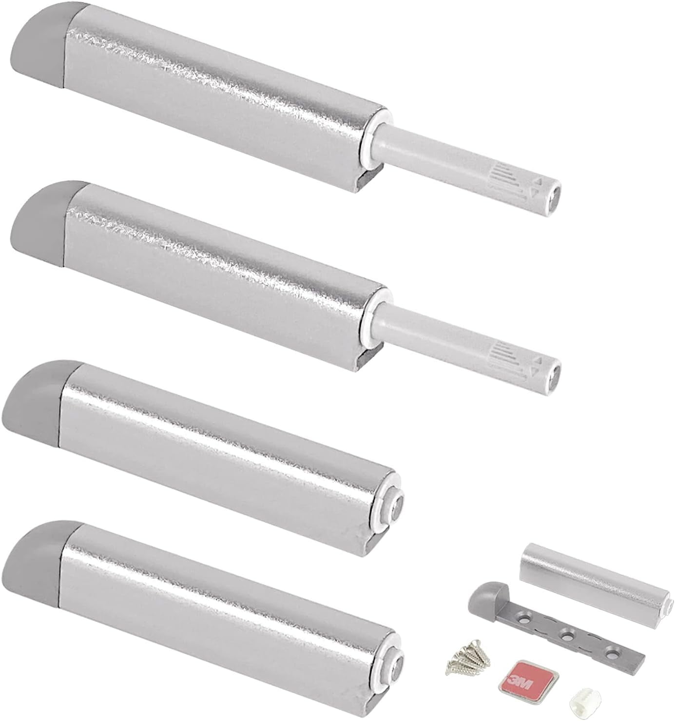 4PCS Push to Open Door Latch Push Latches, Touch Latches and