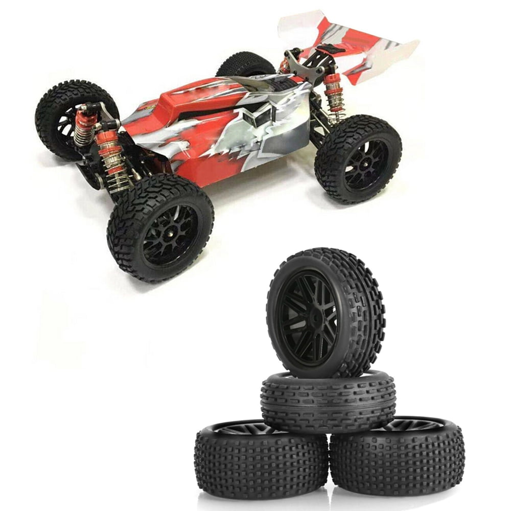 RC Car Tires Set - 1/10 & 1/12 Scale, Waterproof Anti-Slip Rubber, For WLtoys, XLH, XLF Models - View #11