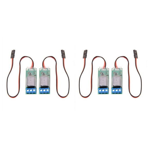 4PCS RC PWM Electronic Relay Switch for Airplane DIY Model Navigation Lights Controller Universal K1