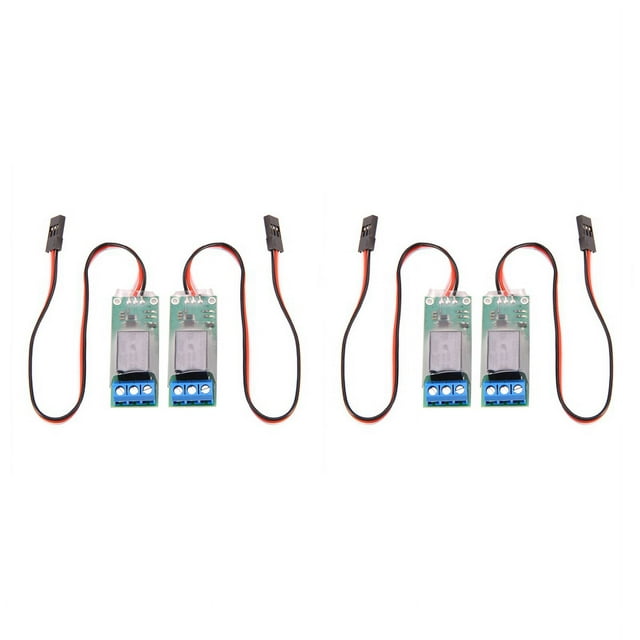 4PCS RC PWM Electronic Relay Switch for RC Airplane DIY Model