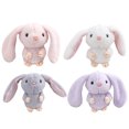 thumbnail image 1 of 4PCS Rabbit Plush Doll Keychain Rabbit Plush Toy Hanging Ornament Rabbit Stuffed Toy Key Chains for Children Rooms Wall Backpack Schoolbags Keys Wallet Hanging Decors, 1 of 21
