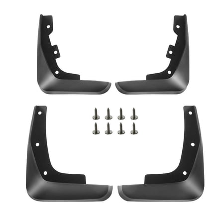 4PCS Rear & Front Splash Guards Mud Flaps For 07-12 Lexus ES350 Base Sedan Base