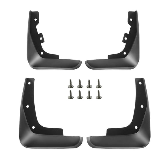 4PCS Rear & Front Splash Guards Mud Flaps For 07-12 Lexus ES350 Base Sedan Base