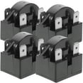 4PCS Refrigerator PTC Starter Relay 4pin Freezer Thermal Overload