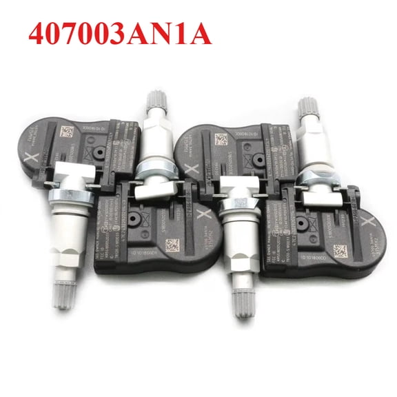 4PCS Replacement 315MHz TPMS Sensor for 2012–2020 Nissan Leaf / Sentra / Versa / Note. Part Number: 40700-3AN1A.