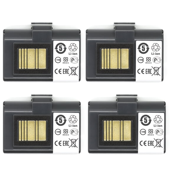 4PCS Replacement Battery QLN320 QLN220 ZQ510 ZQ520 For Zebra P1051378 P1031365-021 2600mAh